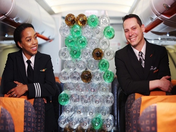 easyJet unveils new cabin crew and pilot uniforms made from recycled plastic bottles